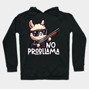 No Probllama - Llama-nator Hoodie